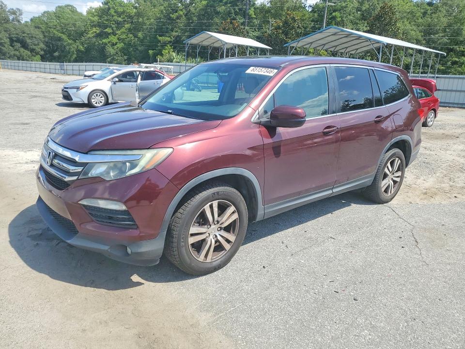 HONDA PILOT 2016 with VIN 5FNYF6H86GB066191 - Photo from auction