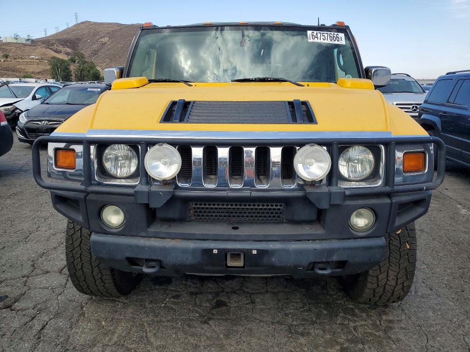 Photo 5 from auction – 2003 HUMMER H2 with VIN 5GRGN23U93H121690