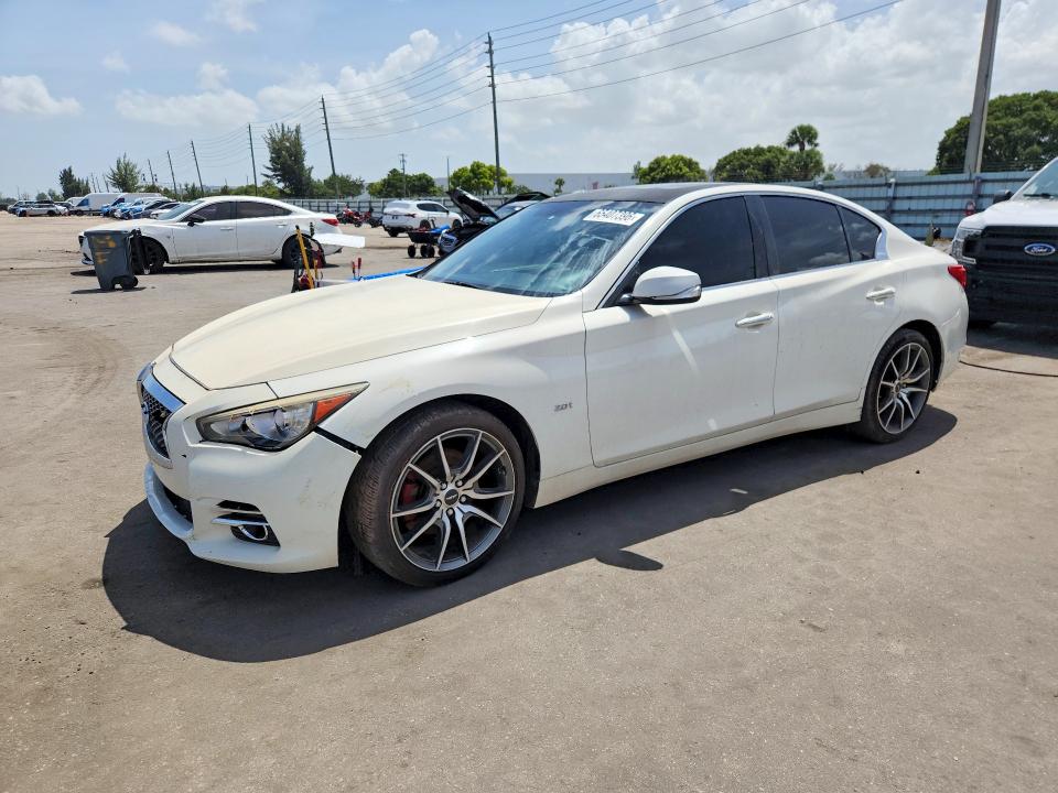 INFINITI Q50 2017 with VIN JN1CV7AP7HM640510 - Photo from auction
