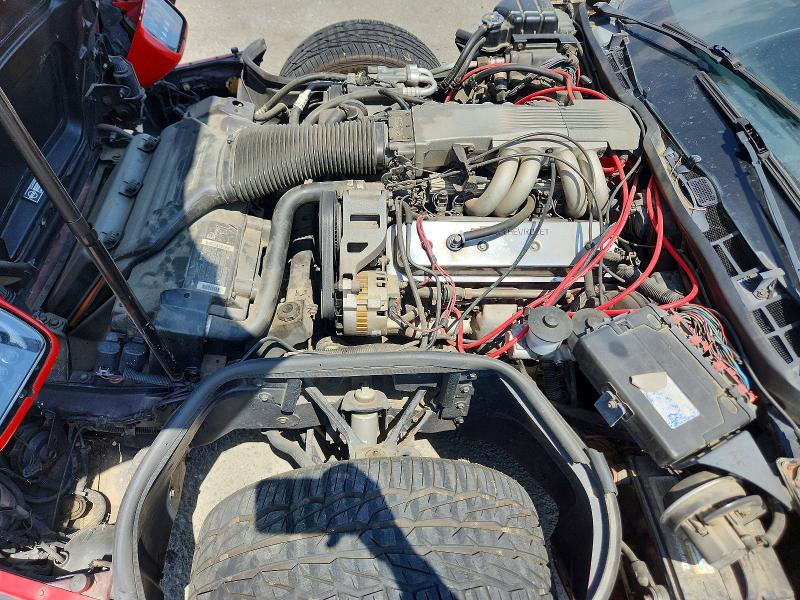 Photo 11 from auction – 1990 CHEVROLET CORVETTE with VIN 1G1YY2388L5105748