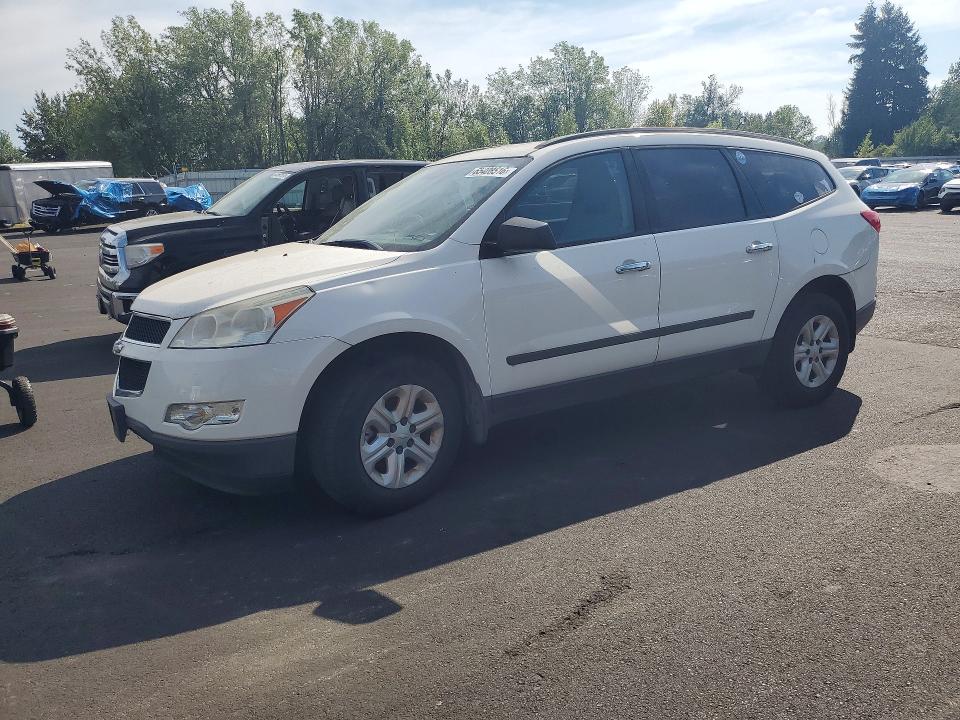 CHEVROLET TRAVERSE 2012 with VIN 1GNKRFED2CJ423746 - Photo from auction