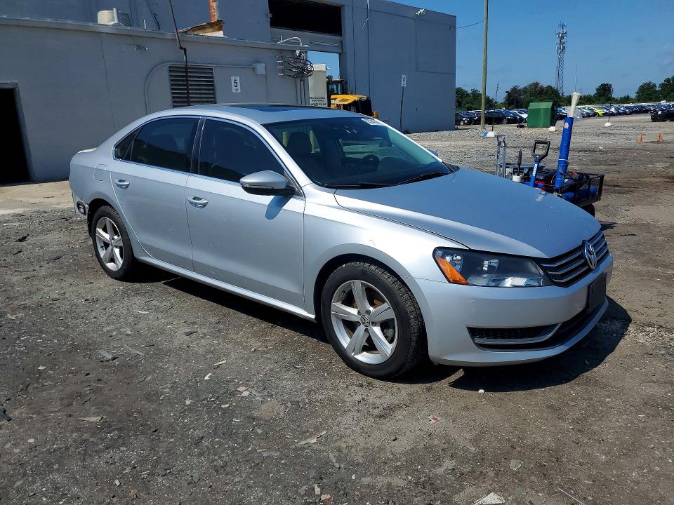 Photo 4 from auction – 2012 VOLKSWAGEN PASSAT with VIN 1VWBP7A30CC073102