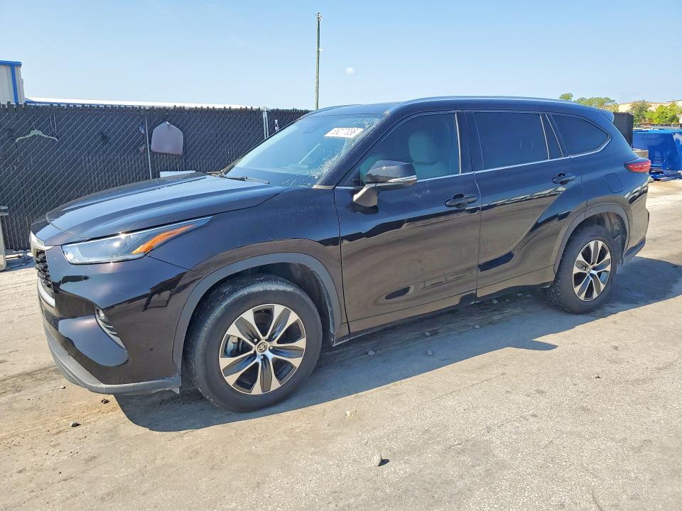 Photo 1 from auction – 2021 TOYOTA HIGHLANDER with VIN 5TDGZRAH9MS039539