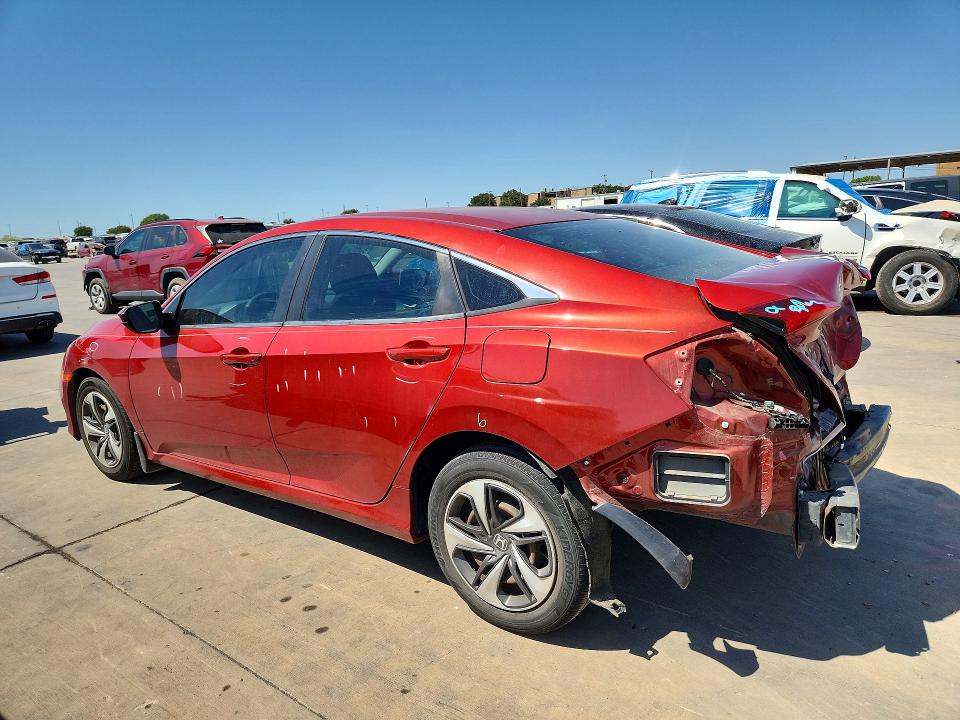 Photo 2 from auction – 2020 HONDA CIVIC with VIN 19XFC2F66LE003201