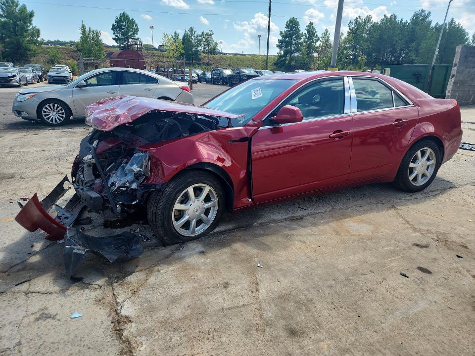 CADILLAC CTS 2008 with VIN 1G6DG577X80174198 - Photo from auction