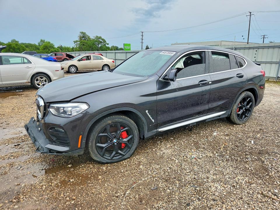 BMW X4 2021 with VIN 5UX2V1C04M9F54334 - Photo from auction