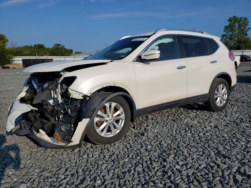NISSAN ROGUE 2015 с VIN KNMAT2MT6FP551304 - Снимка от търг