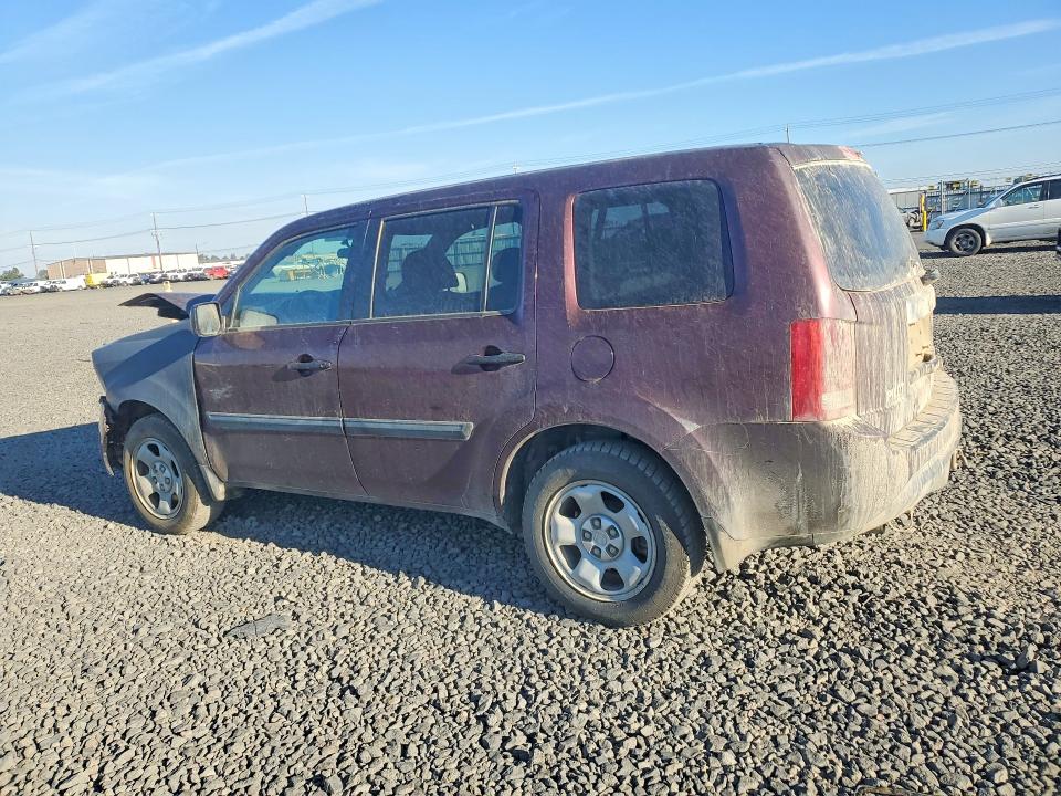 Photo 2 from auction – 2014 HONDA PILOT with VIN 5FNYF4H2XEB030341