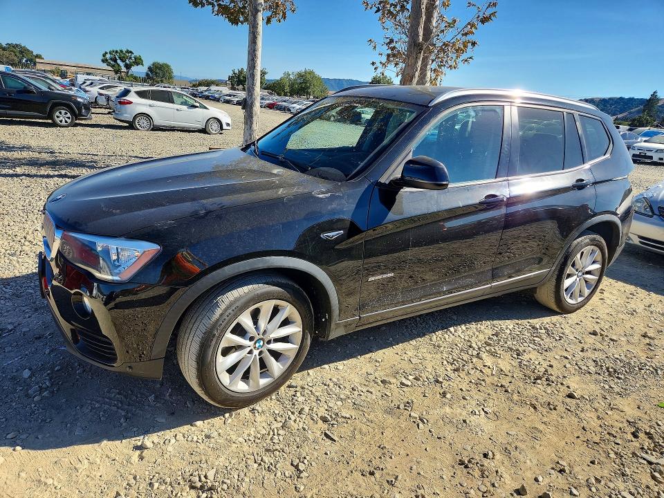 BMW X3 2017 with VIN 5UXWZ7C56H0U45658 - Photo from auction