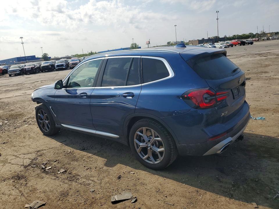 Фото 2 с аукциона – 2022 BMW X3 с VIN 5UX53DP07N9K99305