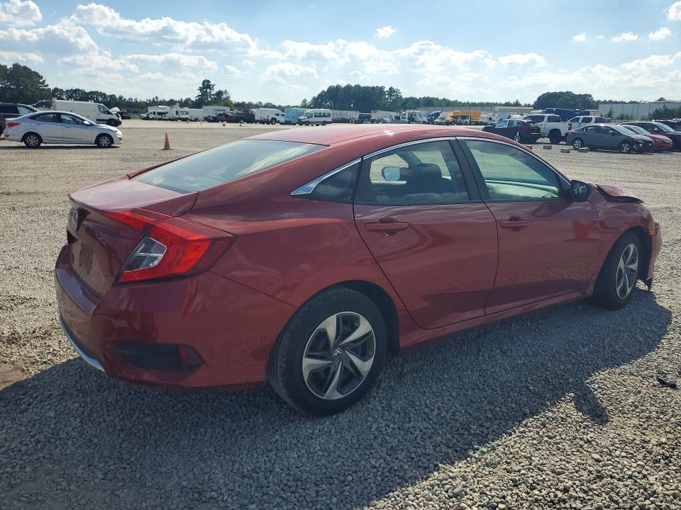 Снимка 3 от търг – 2020 HONDA CIVIC с VIN 19XFC2F66LE009631