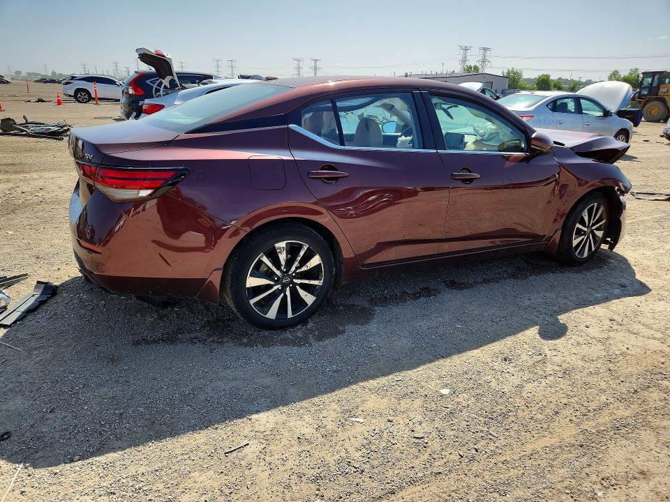 Photo 3 from auction – 2024 NISSAN SENTRA with VIN 3N1AB8CV9RY255806