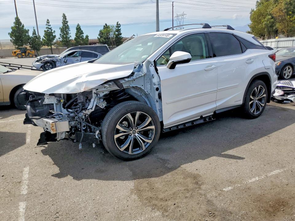 LEXUS RX 2022 with VIN 2T2HGMDA7NC085792 - Photo from auction