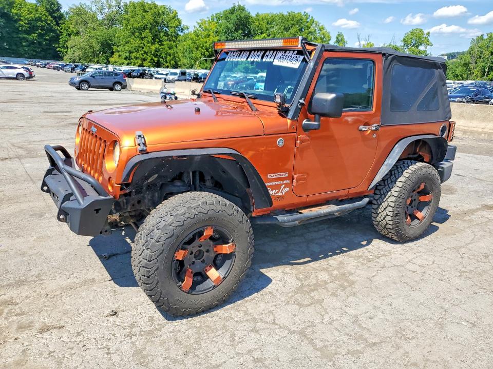 JEEP WRANGLER 2010 with VIN 1J4AA2D12AL205054 - Photo from auction