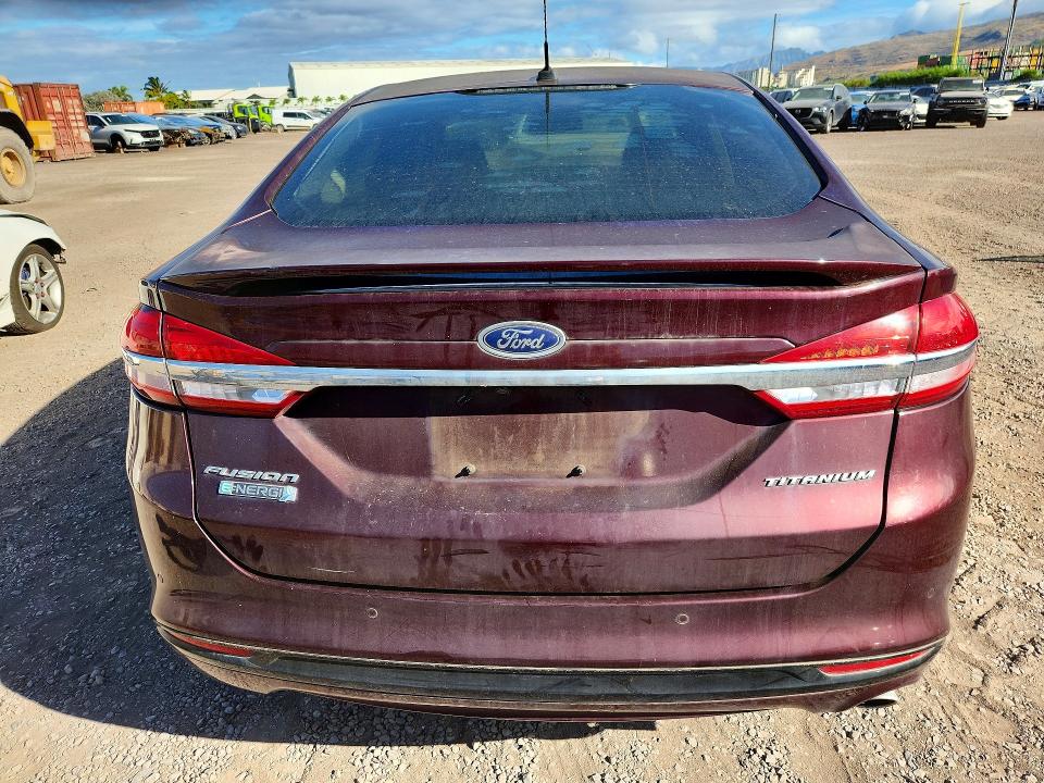 Photo 6 from auction – 2017 FORD FUSION with VIN 3FA6P0SU6HR180673
