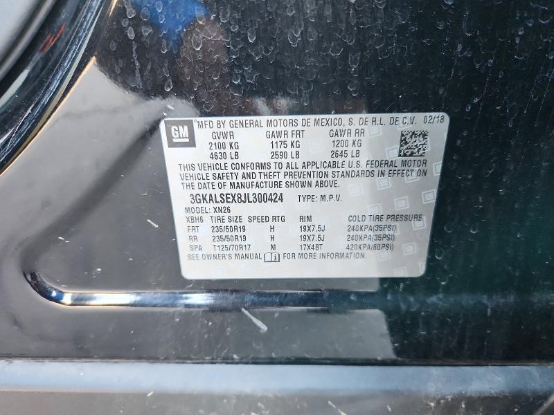 Photo 14 from auction – 2018 GMC TERRAIN with VIN 3GKALSEX8JL300424