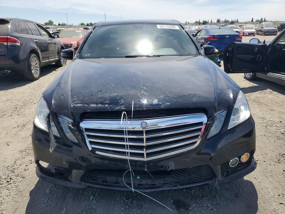 Photo 5 from auction – 2010 MERCEDES-BENZ E with VIN WDDHF5GB0AA020322