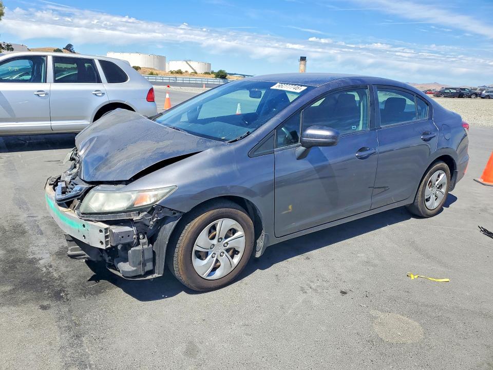 HONDA CIVIC 2014 with VIN 19XFB2F57EE201136 - Photo from auction