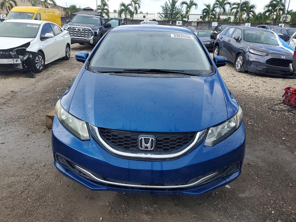 Photo 5 from auction – 2014 HONDA CIVIC with VIN 19XFB2F53EE025704