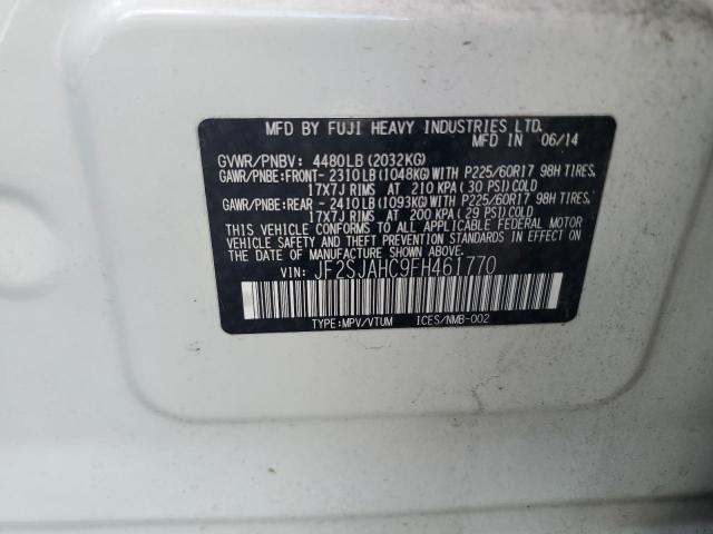 Фото 14 с аукциона – 2015 SUBARU FORESTER с VIN JF2SJAHC9FH461770