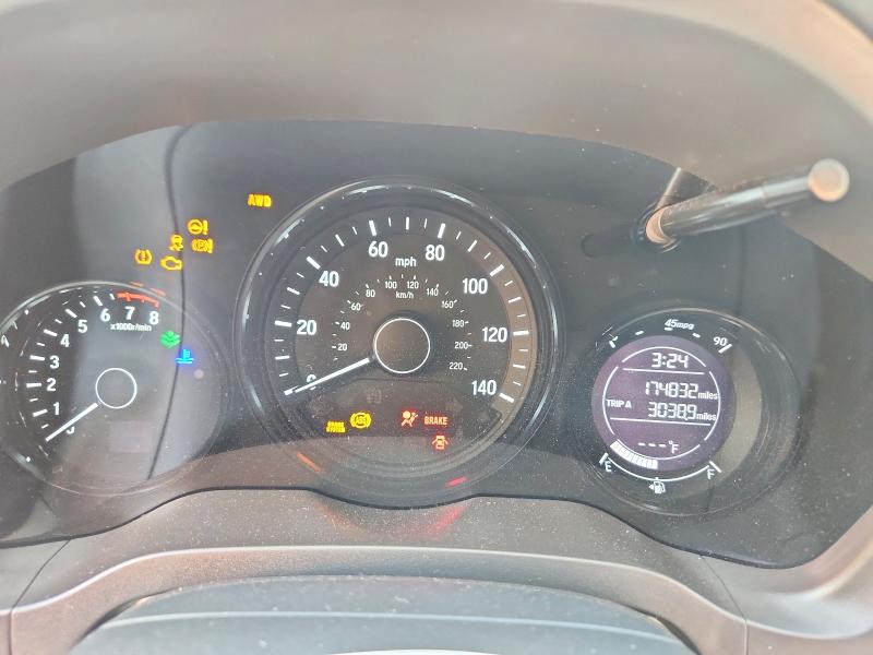 Photo 9 from auction – 2016 HONDA HR-V with VIN 3CZRU6H70GM725616
