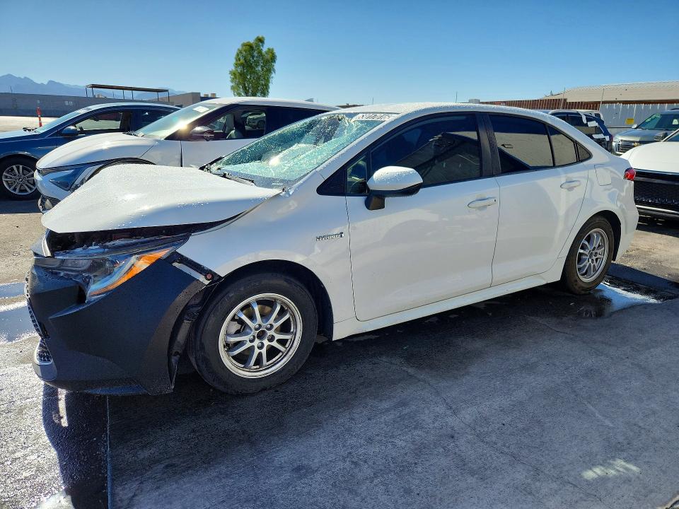 TOYOTA COROLLA 2020 with VIN JTDEBRBE0LJ009602 - Photo from auction