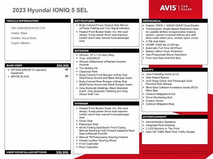 Photo 12 from auction – 2023 HYUNDAI IONIQ 5 with VIN KM8KNDAF4PU217151