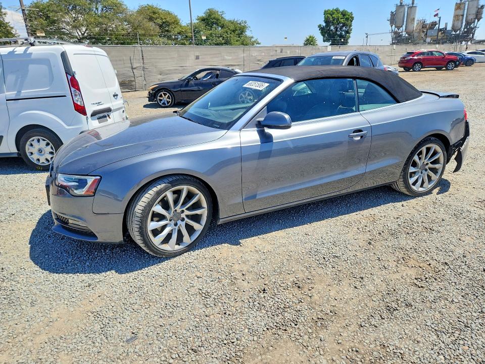 AUDI A5 2014 with VIN WAULFAFH6EN015172 - Photo from auction