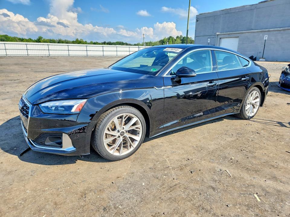 AUDI A5 2023 with VIN WAUCBCF58PA007498 - Photo from auction