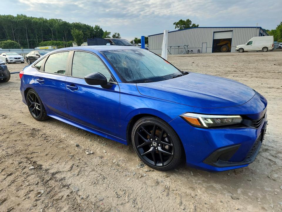 Photo 4 from auction – 2022 HONDA CIVIC with VIN 2HGFE2F59NH535505