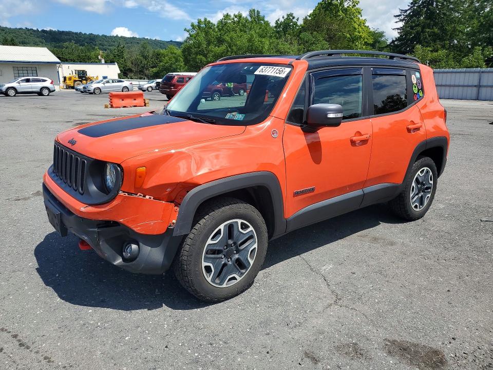 JEEP RENEGADE 2016 with VIN ZACCJBCT6GPD41287 - Photo from auction