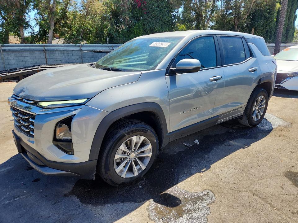CHEVROLET EQUINOX 2025 with VIN 3GNAXPEG1SL324344 - Photo from auction