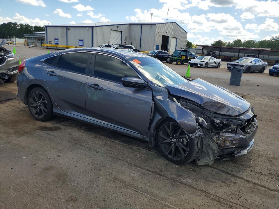 Снимка 4 от търг – 2020 HONDA CIVIC с VIN 19XFC2F83LE002590
