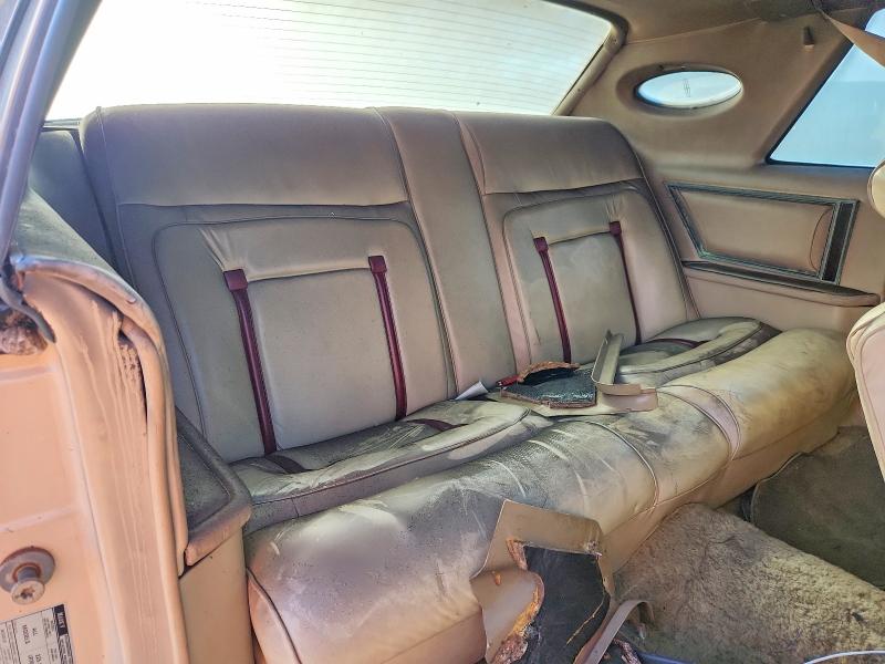 Photo 10 from auction – 1979 LINCOLN MARK V with VIN 9Y89S695070