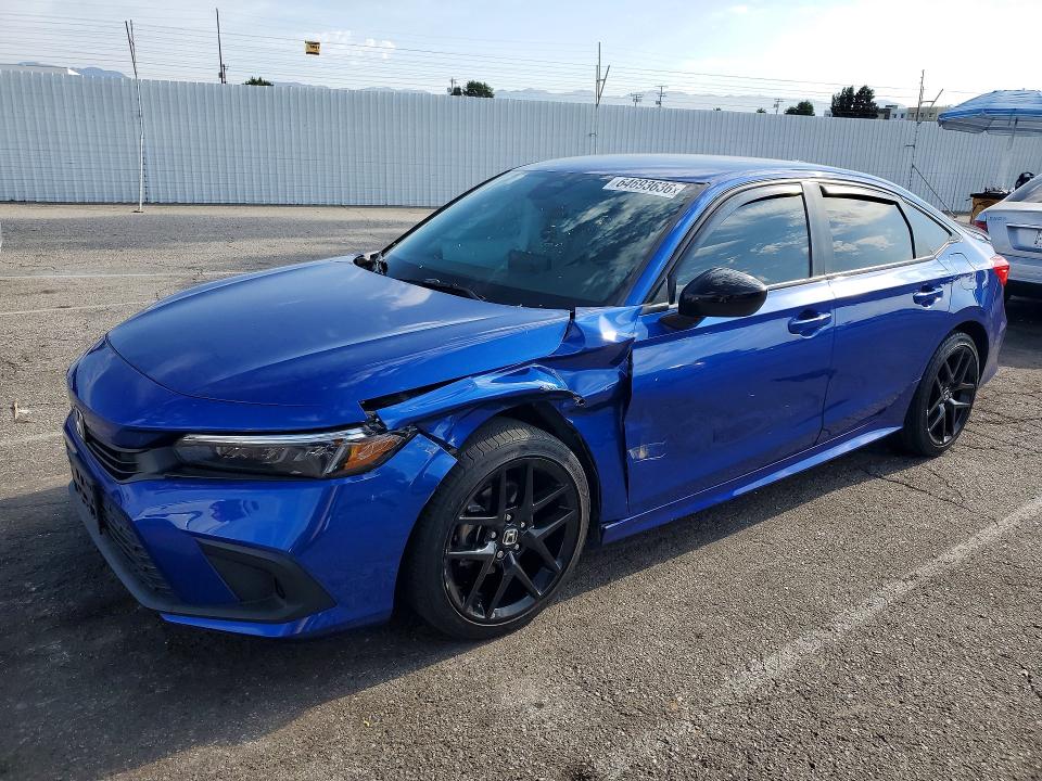HONDA CIVIC 2022 with VIN 2HGFE2F51NH560561 - Photo from auction