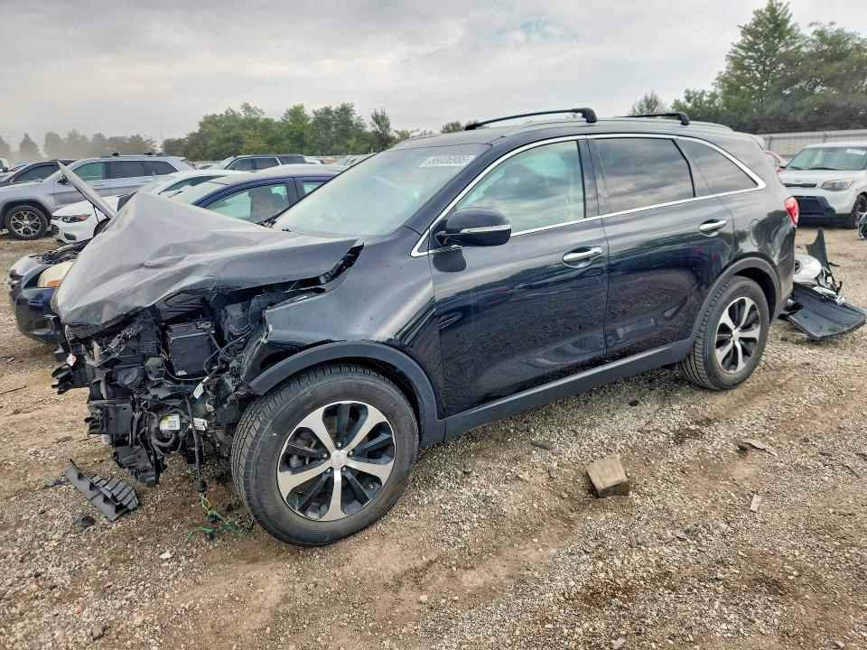 KIA SORENTO 2017 with VIN 5XYPH4A54HG224435 - Photo from auction