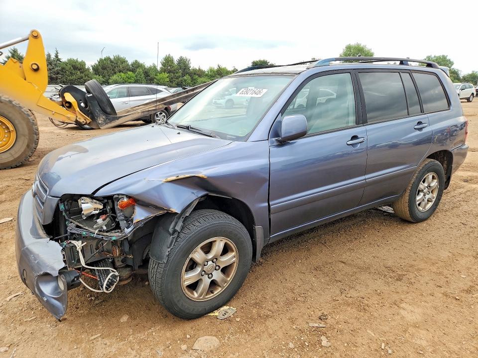 TOYOTA HIGHLANDER 2007 with VIN JTEDP21A270138290 - Photo from auction