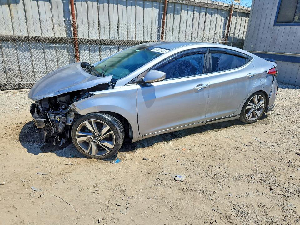 HYUNDAI ELANTRA 2015 with VIN 5NPDH4AE9FH570361 - Photo from auction