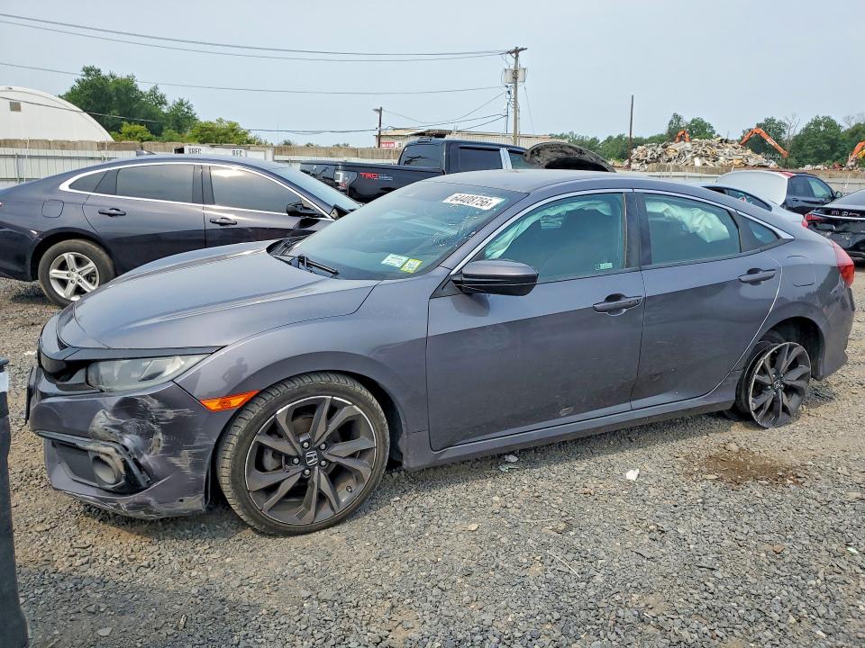 HONDA CIVIC 2019 with VIN 2HGFC2F84KH561425 - Photo from auction