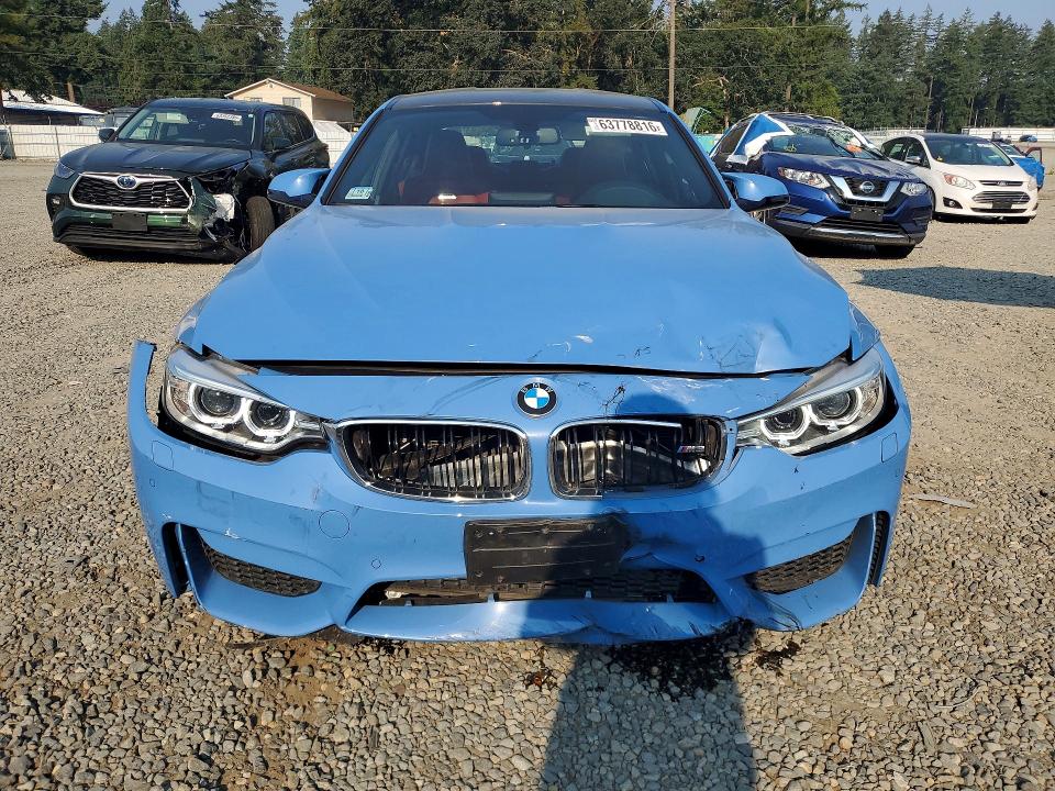 Photo 5 from auction – 2015 BMW M3 with VIN WBS3C9C54FP803130
