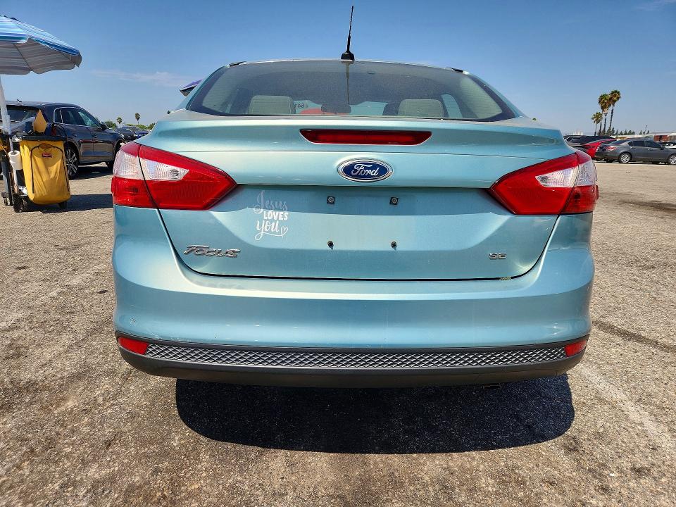 Photo 6 from auction – 2012 FORD FOCUS with VIN 1FAHP3F2XCL319973