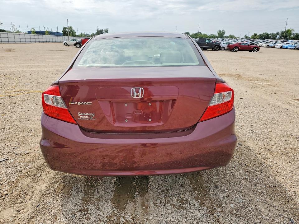 Photo 6 from auction – 2012 HONDA CIVIC with VIN 19XFB2F50CE064330