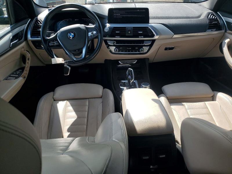 Photo 8 from auction – 2021 BMW X3 with VIN 5UXTS1C00M9F45143