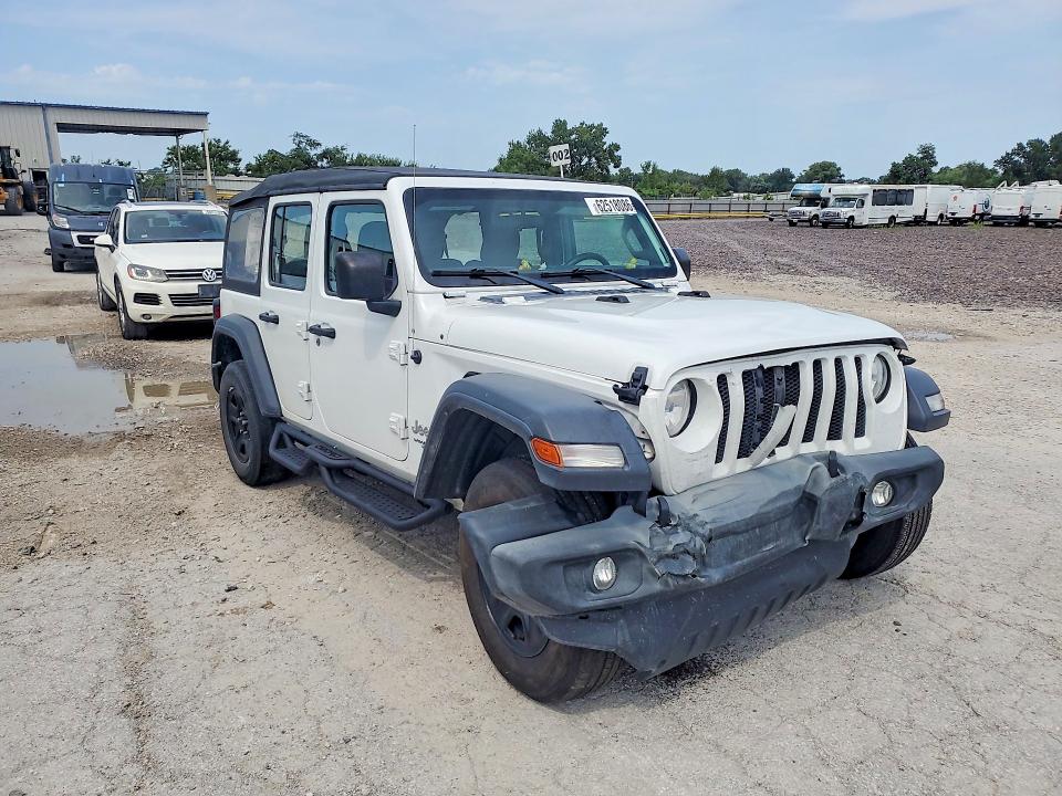Снимка 4 от търг – 2018 JEEP WRANGLER UNLIMITED с VIN 1C4HJXDN8JW329526
