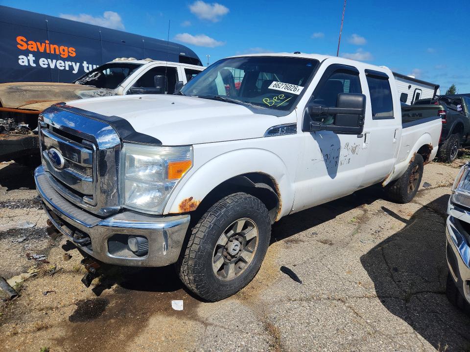FORD F250 2011 with VIN 1FT7W2B63BEB01386 - Photo from auction