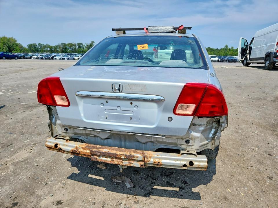 Photo 6 from auction – 2002 HONDA CIVIC with VIN 2HGES25702H596762