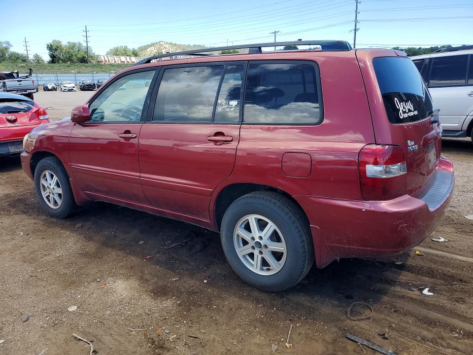 Photo 2 from auction – 2006 TOYOTA HIGHLANDER with VIN JTEDD21A560146732