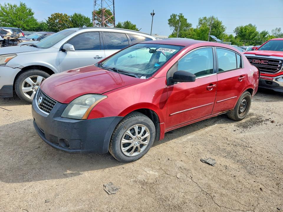 NISSAN SENTRA 2008 with VIN 3N1AB61E88L669405 - Photo from auction