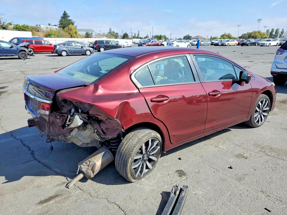 Photo 3 from auction – 2015 HONDA CIVIC with VIN 19XFB2F92FE256422