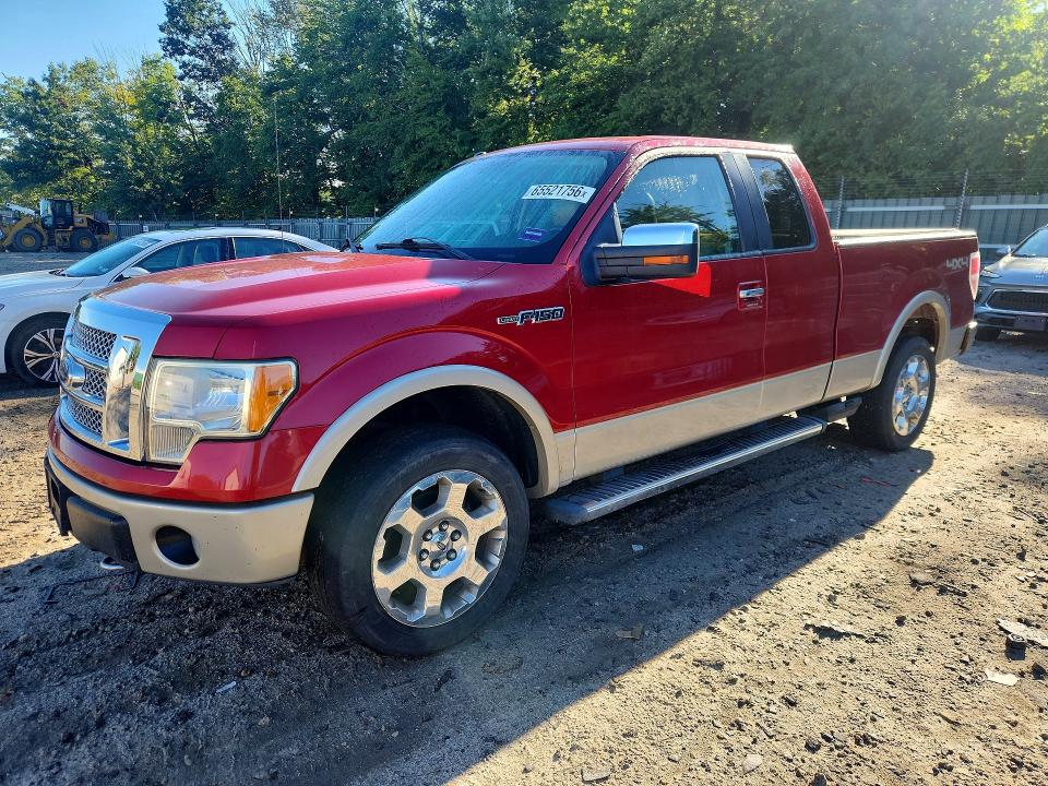 FORD F150 2010 with VIN 1FTFX1EV7AFC87528 - Photo from auction